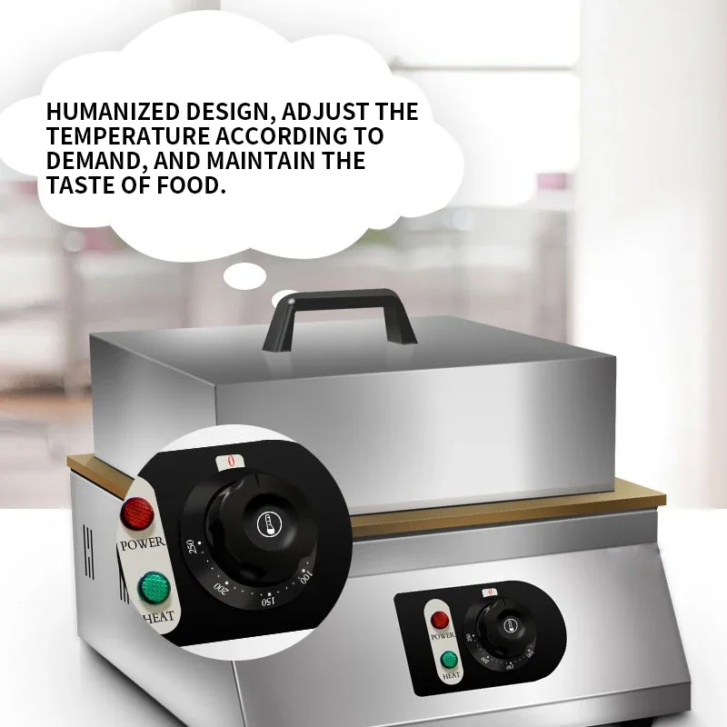 1700 Вт Soufflé Maker Вафельница Dorayaki Machine Продукт утолщенной чистой меди Griddle SZ-YF-6 Машина