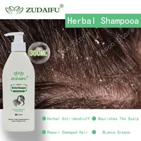 zudaifu herbal shampoo hair psoriasis seborrheic skin care treatment dermatitis eczema compound 300ml