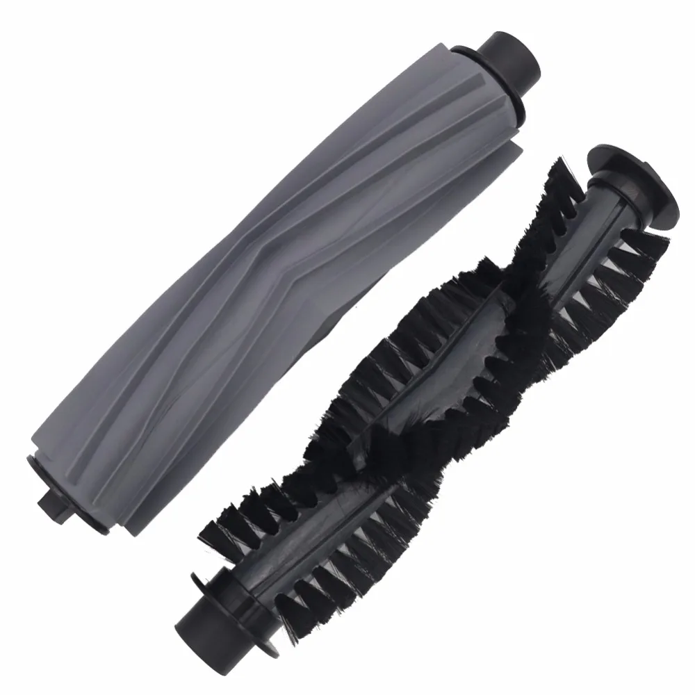 

Original 2Pcs (Roller + hair) Main Brush Bristle for chuwi ilife a6 A7 a8 x620 X623 vacuum robot cleaner parts not filter hepa