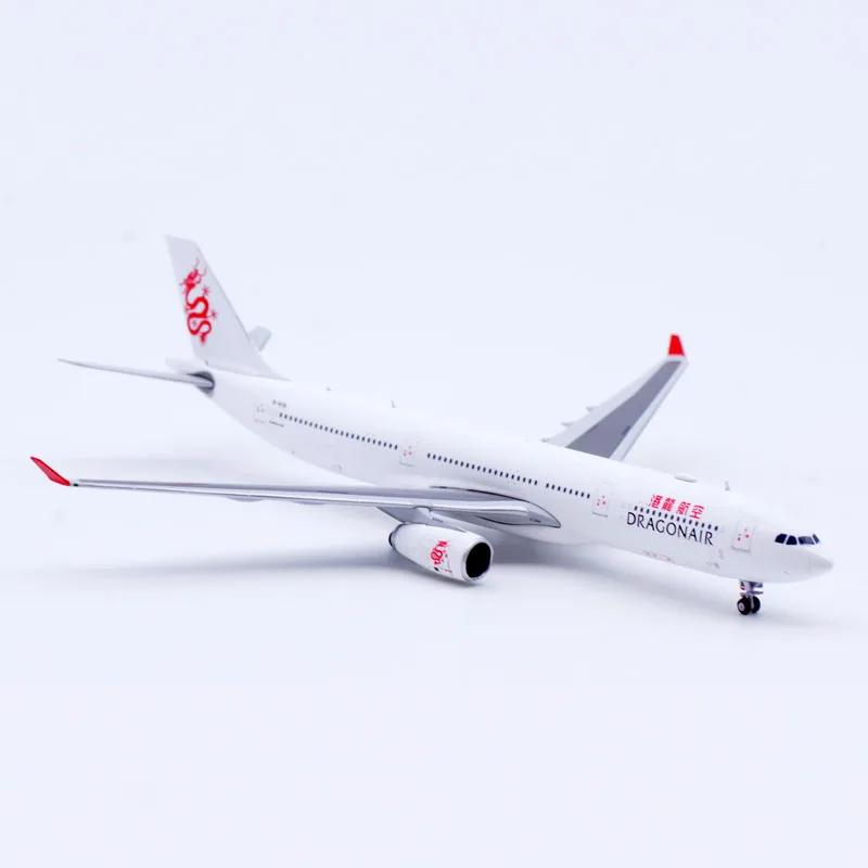 ЭВ 4333007 Коллекционный самолет из сплава в подарок JC Wings 1:400 Dragonair Airbus A330-300 литой под