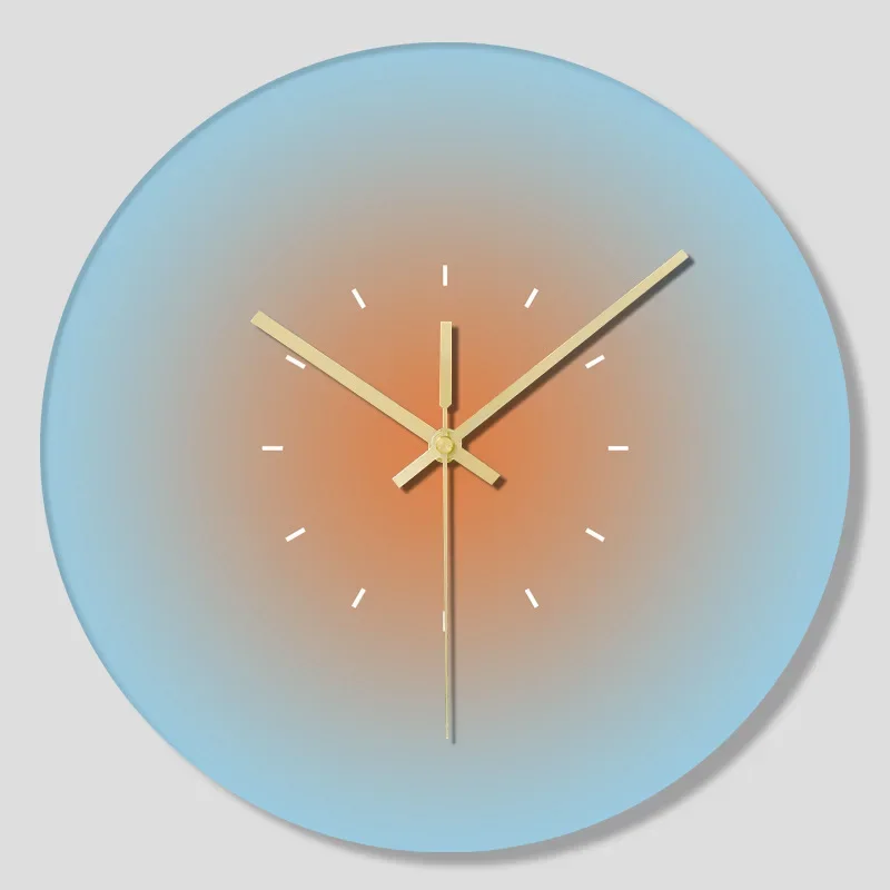 

Круглые тихие кварцевые часы с УФ-печатью, 12 Дюймов, 30 см
