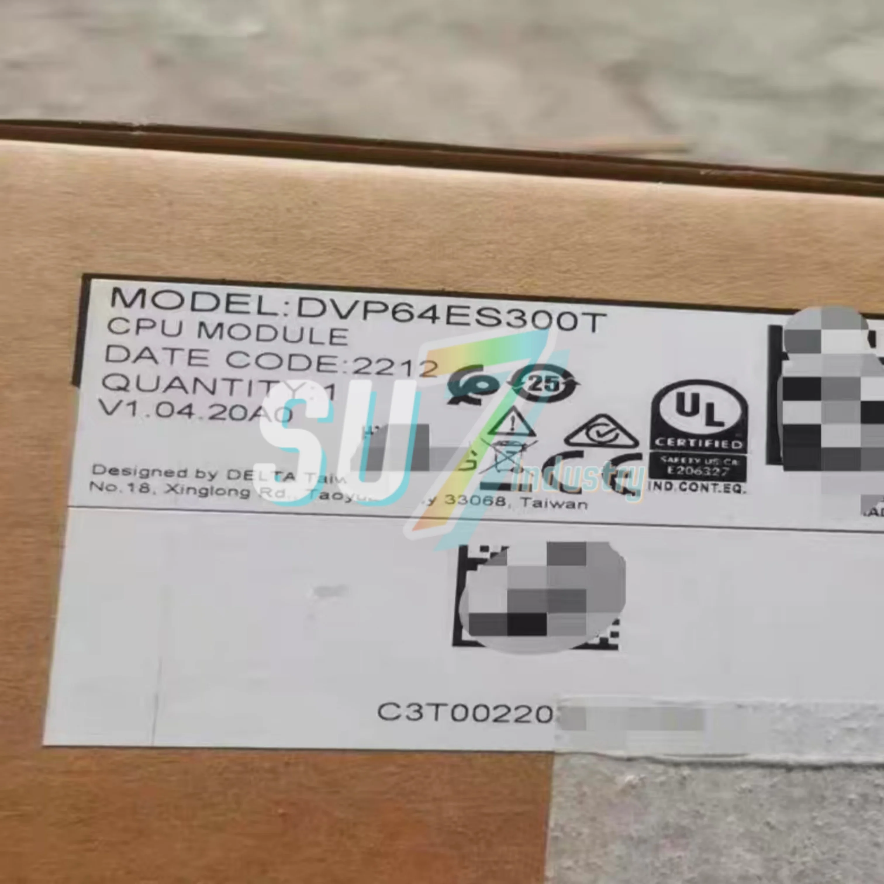 Фото Модуль ПЛК DVP64ES300R DVP64ES300T Новый оригинал №2