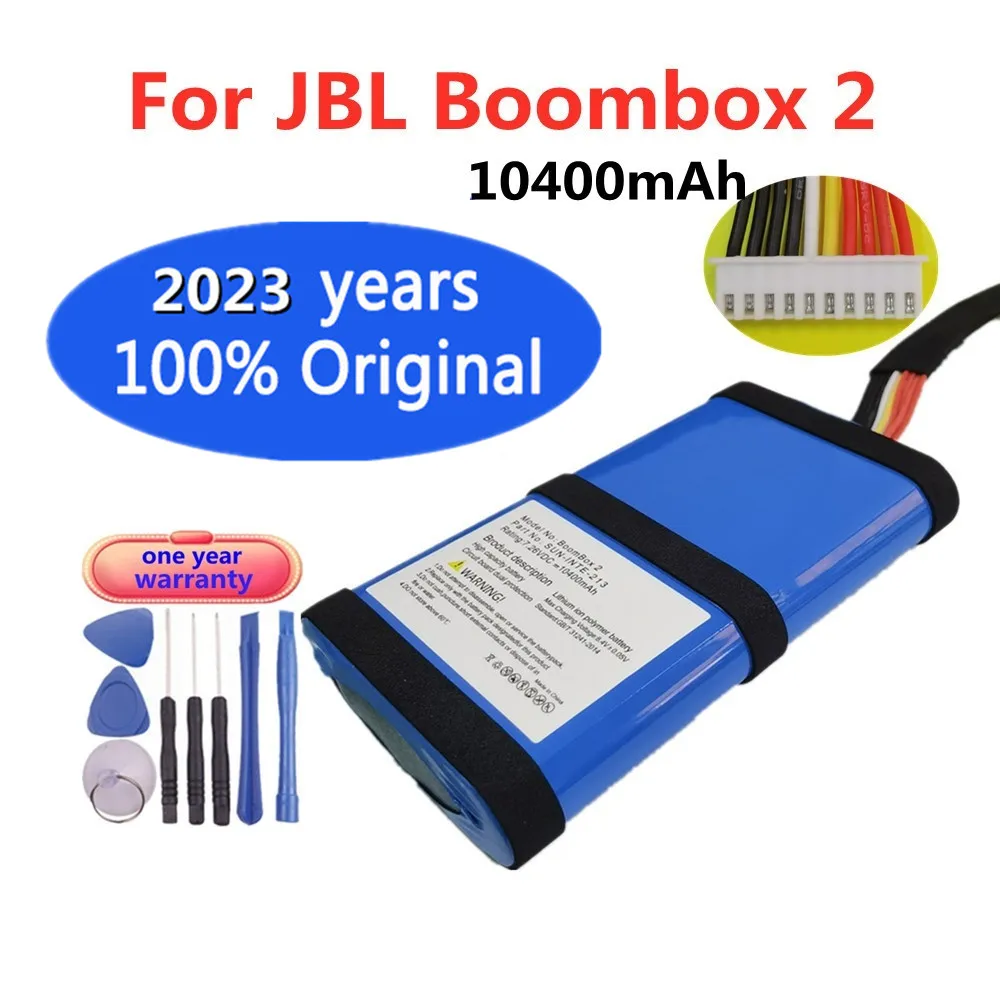 2023 Years New Original Speaker Battery For JBL Boombox 2 Boombox2 10400mAh SUN-INTE-213 Bluetooth Loudspeake Parts Bateria