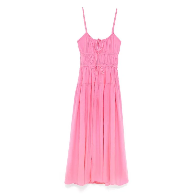 Женский летний яркий однотонный топ Allukasa с квадратным вырезом без рукавов в