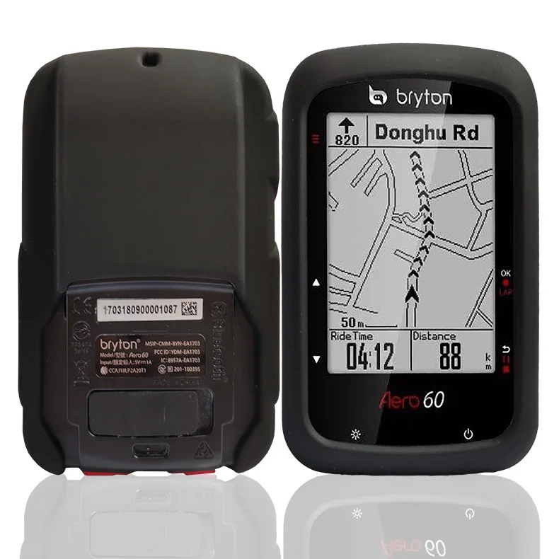 

Bike Computer Silicone Case & Screen Protector Cover for Bryton aero 60 A60 GPS Quality