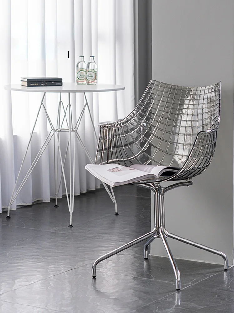 Прозрачный обеденный стул GY в скандинавском стиле дизайнерский для дома учебы