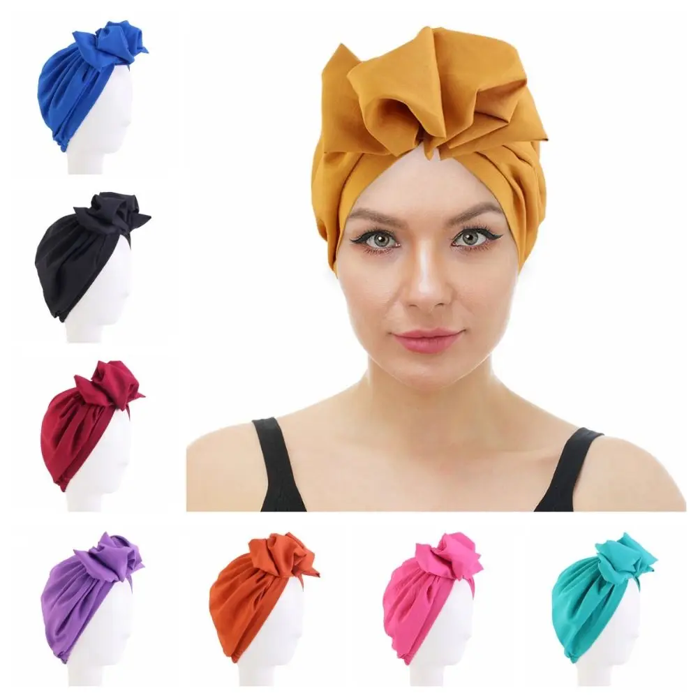 

New Muslim French Beanies Ladies Headwrap Headscarf Bonnet Women Turban Cap Female Headpiece