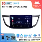 EKIY KK3 стерео Android автомобильное радио для Honda CRV CR-V 2012-2015 мультимедийный видеоплеер умный магнитофон головное устройство все в одном