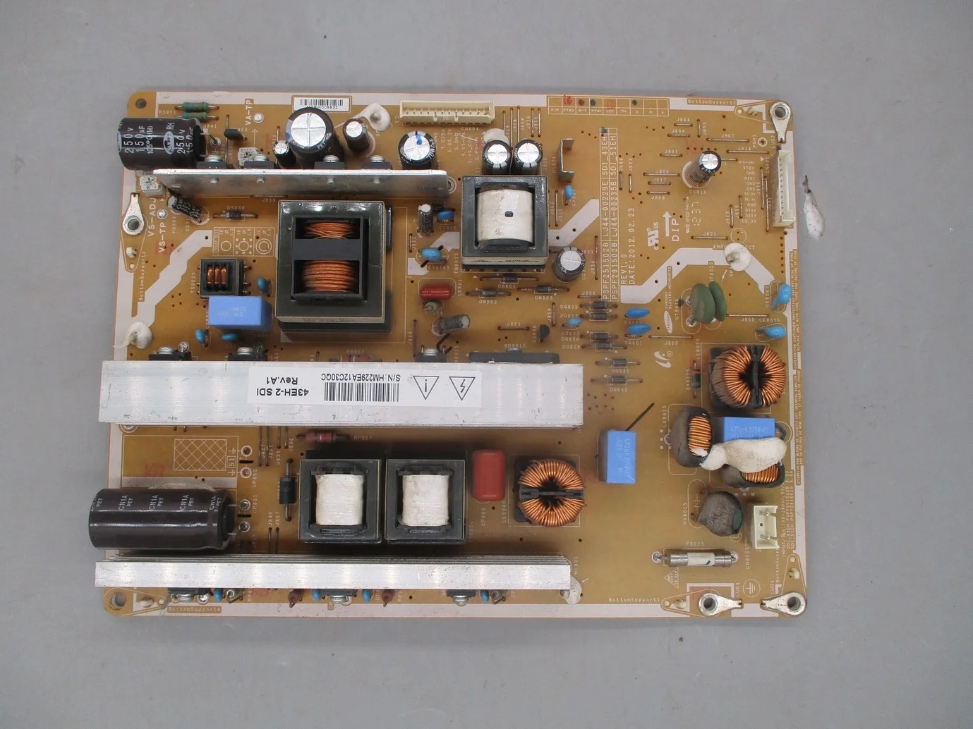 

Разборка для Samsung Φ power board s43ax-yd01 pspf251502b