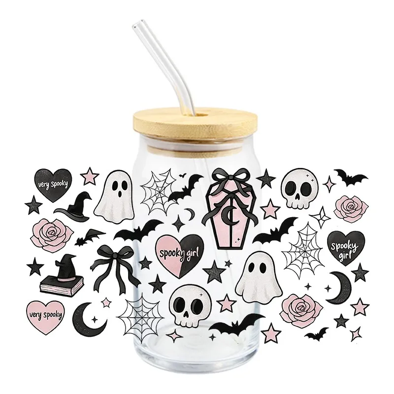 

3D наклейка для чашки Libbey Ghost