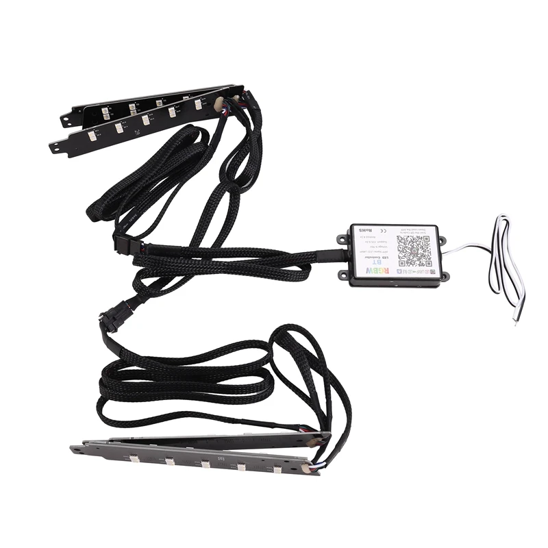 1 комплект для Ford Mustang 2013-2017 RGBW многоцветные светодиодные DRL дневные ходовые огни