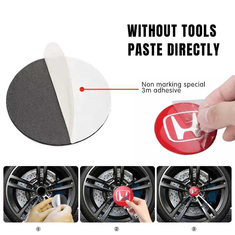 56 мм наклейки на центральную крышку колеса автомобиля наклейка ступицы