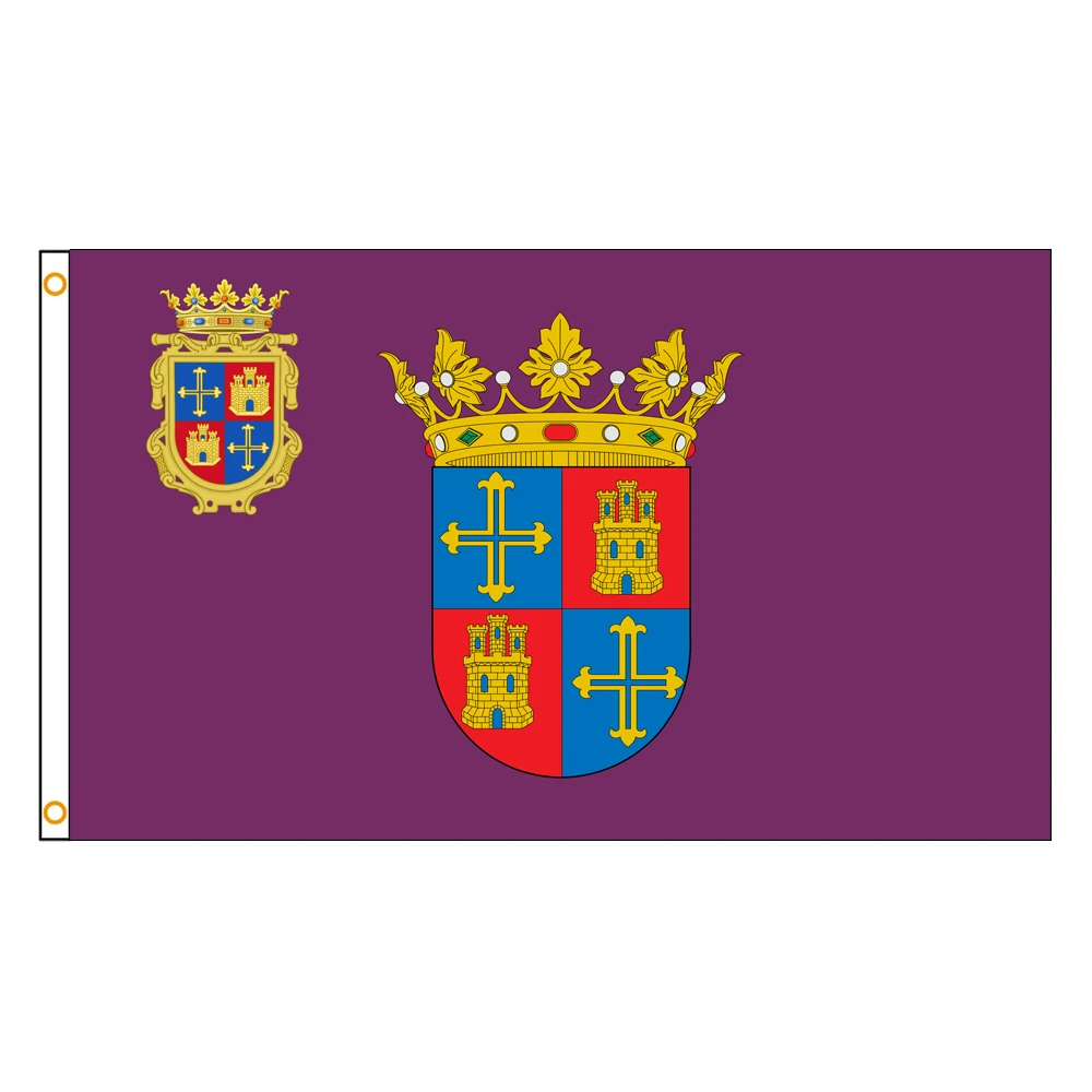 Фото 3 × 5 футов эмблема пеленсия флаг полиэстер город Испании печатный баннер гобелен для декора №4