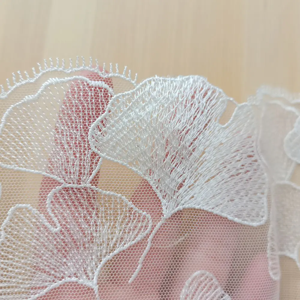 Кружевная отделка в виде листьев 2 м 20 см