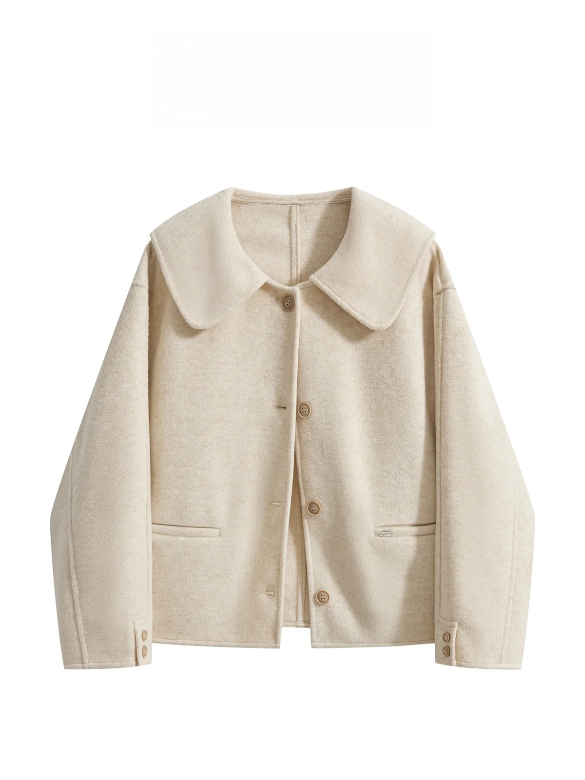 Гардероб Those Things осенне-зимнее двустороннее кашемировое пальто High Sense женское