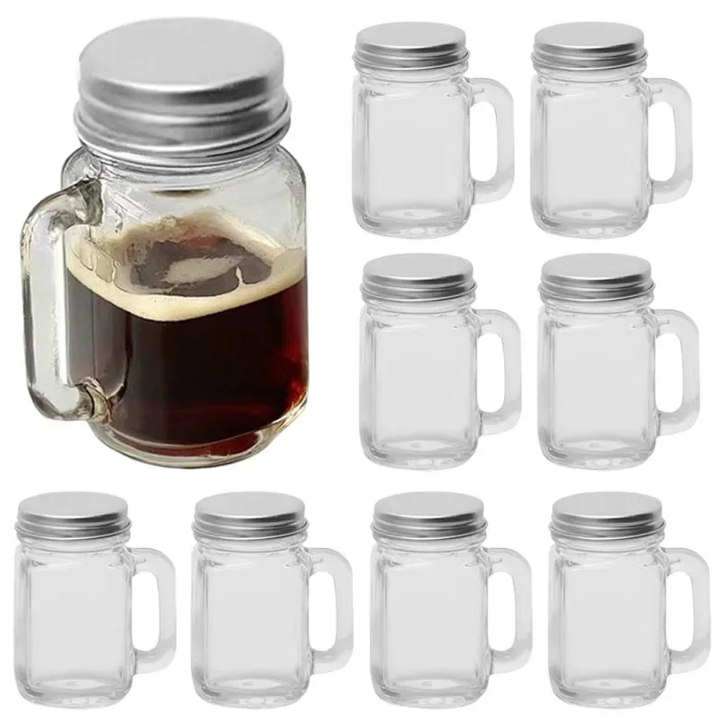 

20Pcs 35ml Mini Glass Jar With Lids Empty Sealed Jars Small Container Bottles For Honey Jam Candies Pudding Home Storage Bottle