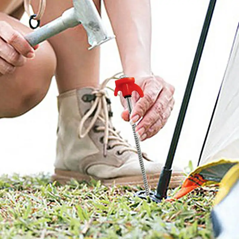 4 шт. садовые колышки для палатки 7 9 дюйма