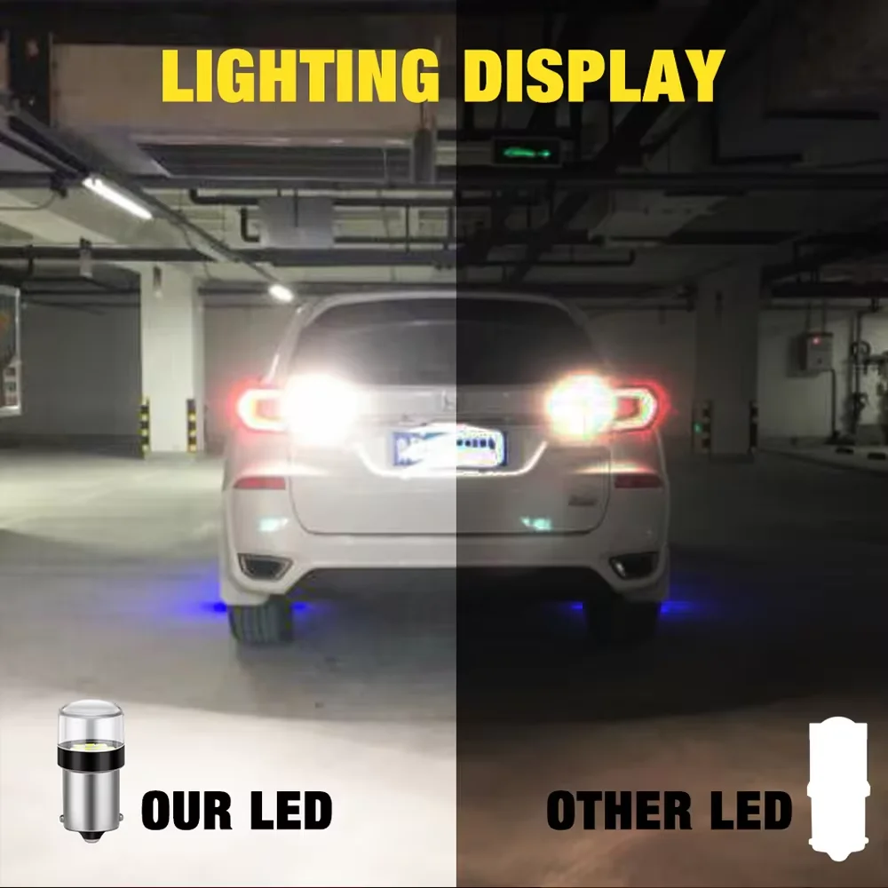 Автоматические светодиодные лампочки для задних фонарей и индикаторов