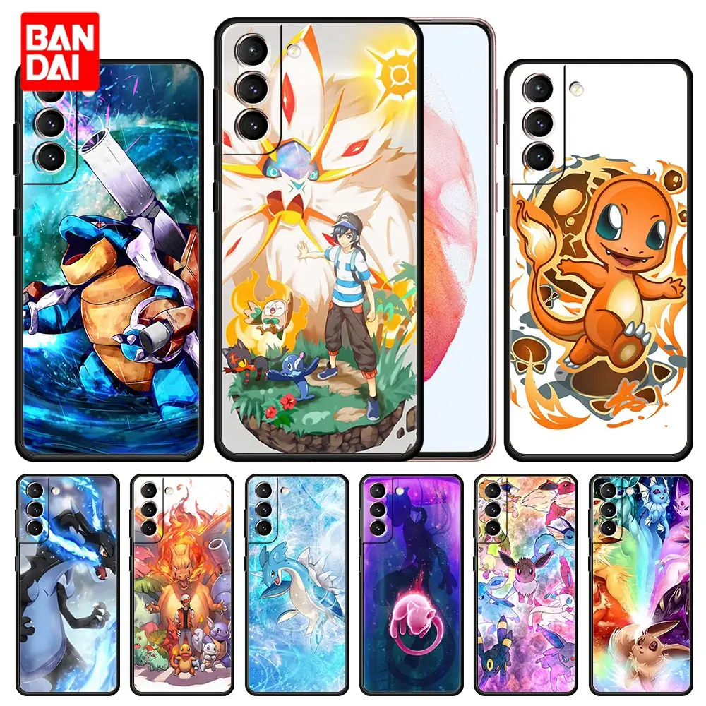 

Shell Case for Samsung Galaxy S22 S21 S20 S10 Plus Ultra FE 4G 5G S22Plus S20Plus S21Plus Shell Bag Soft Pokeball Pokemon Anime