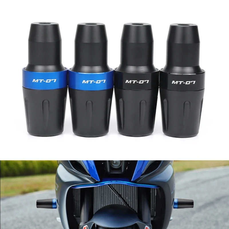 

1 Pair MT-07 Frame Sliders Crash Protectors for MT07 2014-2023 FZ07Tracer 700/GT 7 Motorcycles Accessories Durable D7YA