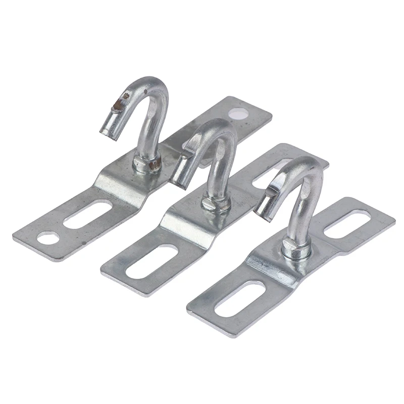 

2pcs 70mm 80mm 95mm Open Hook Mounting Plate Hanging Plate Crystal Lamp Chandelier Hanging Plate With Hook