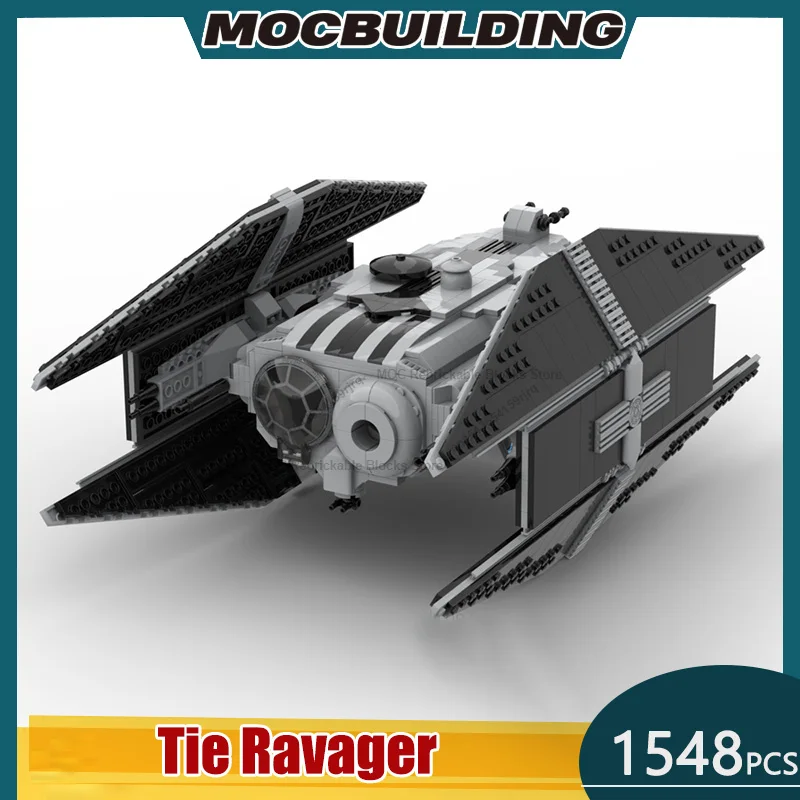 Модель Tie Ravager MOC строительные блоки сделай сам сборка кирпичей космическая