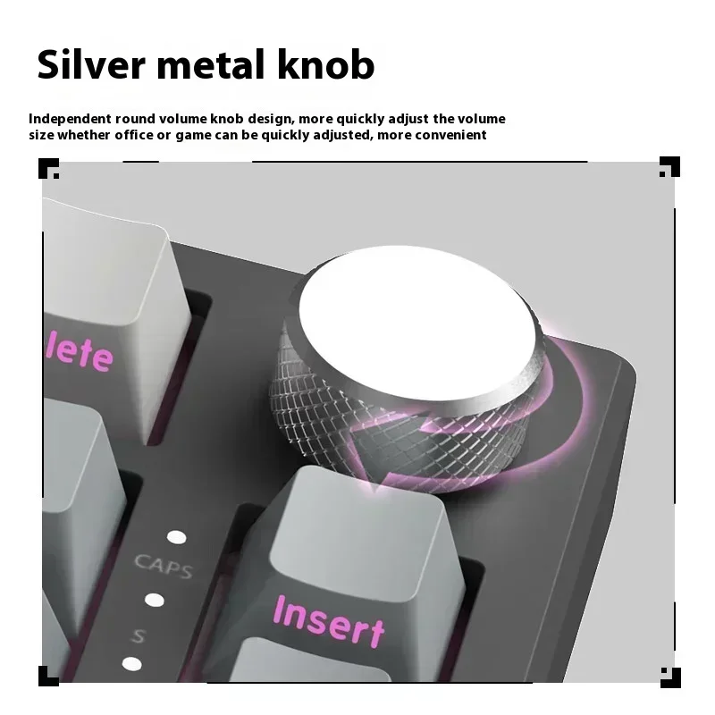 Механическая клавиатура VGN A75 с магнитным переключателем проводная горячей