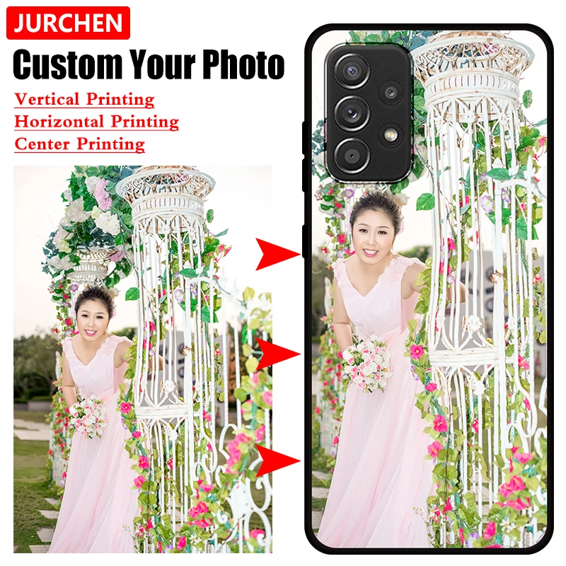 Стеклянные чехлы с фото на заказ для Samsung Galaxy A33 A34 A54 A53 A24 A25 M14 M04 M54 A14 A04 A04S A04e F54 F04 S23 Plus 5G J2 Prime