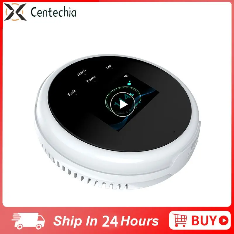 

Support Smart Life App Tuya Smart Wifi Combustible Gas Leak Detector Fire Security Detector App Control Safety Smart Home