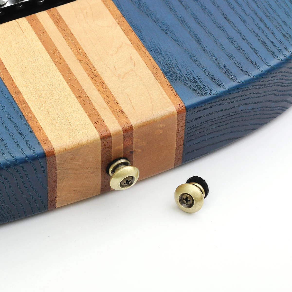 Замок для гитарного ремня 2 шт. металлическая кнопка гвоздь стреплок гитара