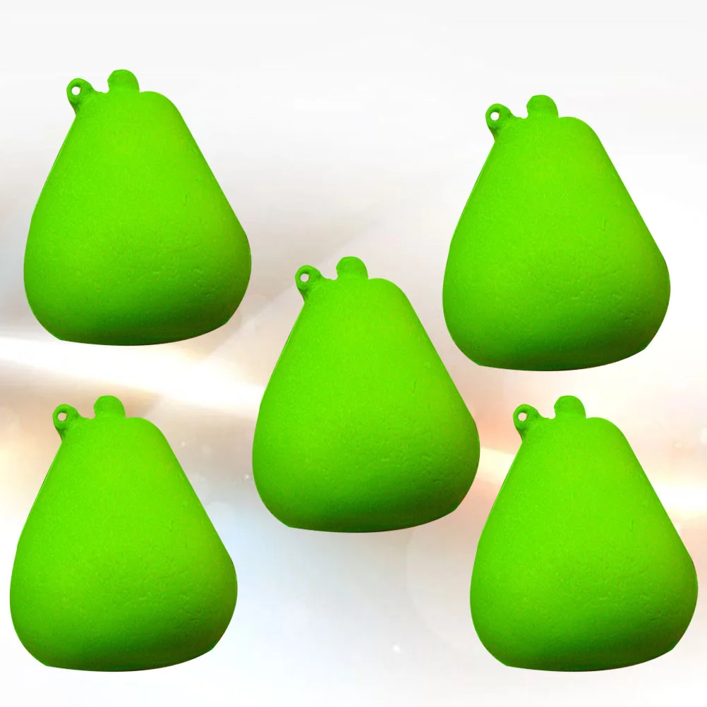 

5 Pcs Squeeze Stress Toy Pu Slow Rising Toy Rising Pear Relieve PU Slow Pendant Reliever