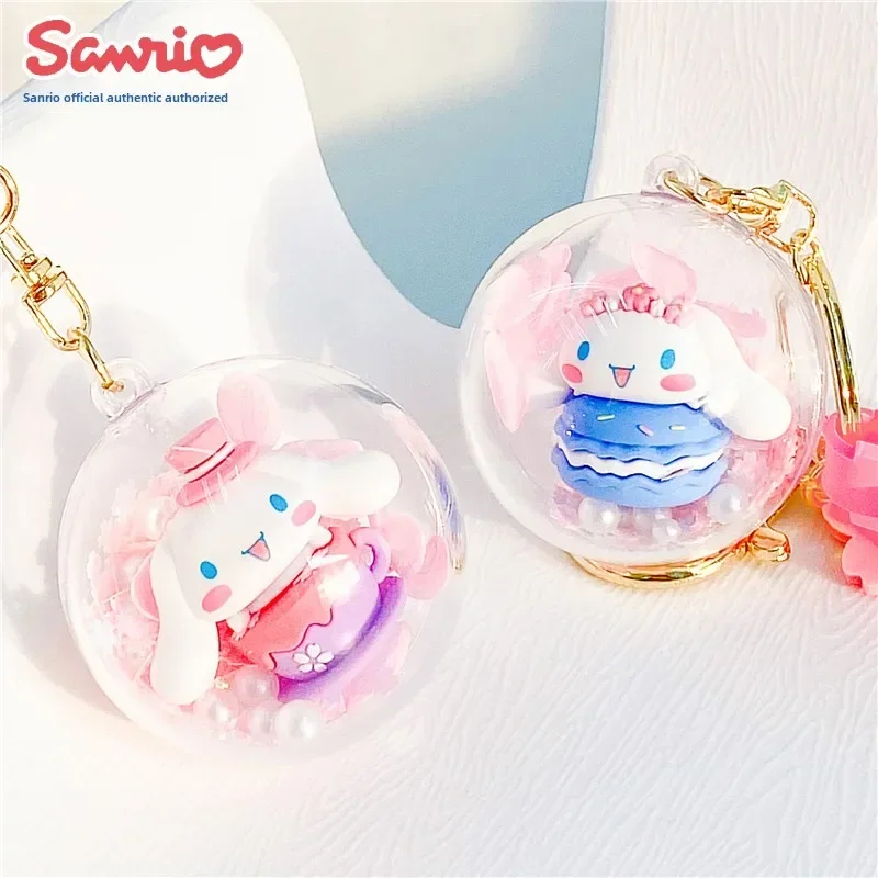 Sanrio cinnamoroll брелок женский кулон Kawaii подвеска для рюкзака милый автомобильный