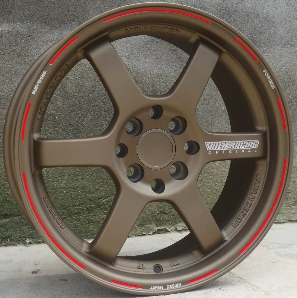 

Red Line TE37 14 inch 14X6.0 4X100 4X110 Car Alloy Wheel Rims Fit For Opel Corsa Astra Mitsubishi Colt Nissan NX Daihatsu