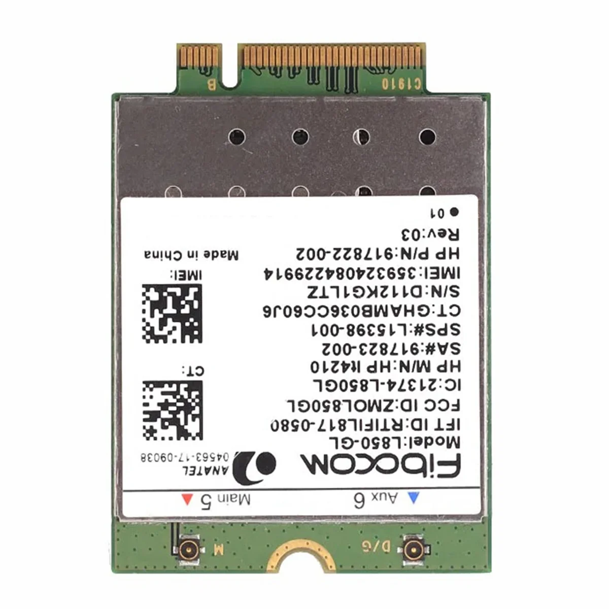 Fibocom для HP 830 840 735 745 1040 4G модуль L850-GL LT4210 XMM7360 Многофункциональный удобный