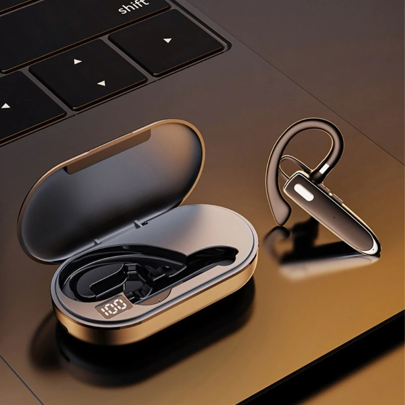 YYK-530 Беспроводные наушники-вкладыши BT5.2 Спортивная гарнитура-крючок с одним ухом