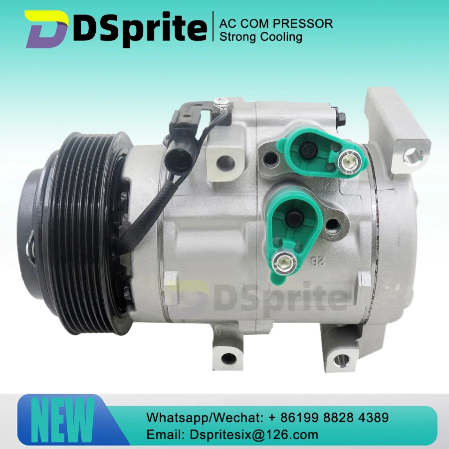 Компрессор переменного тока HS20 для HYUNDAI GRAND STAREX фотосессия H1 977014H010 977014H000