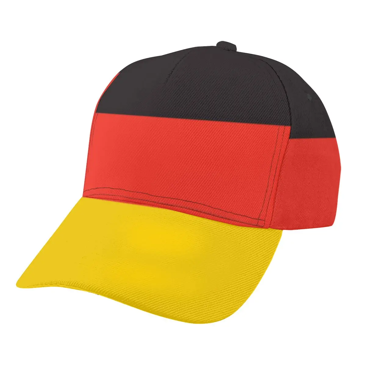 

2021 Summer New Unisex Outdoor Sport Sunscreen Baseball Hat Running Visor Cap German Flag