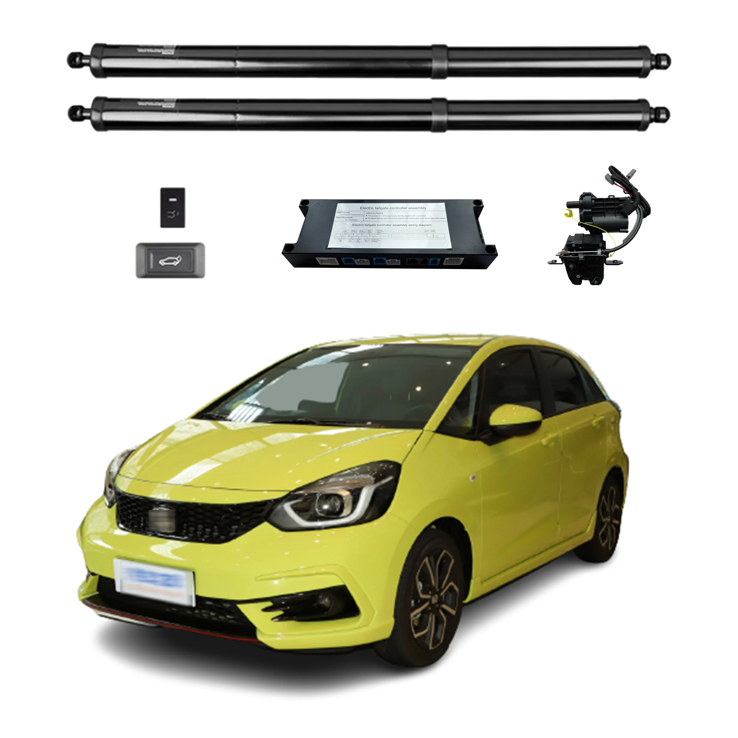 

Для Honda LIFE 2019 + умная задняя дверь Автомобильный багажник с дистанционным управлением громкой связью опционально Обнаружение препятствий