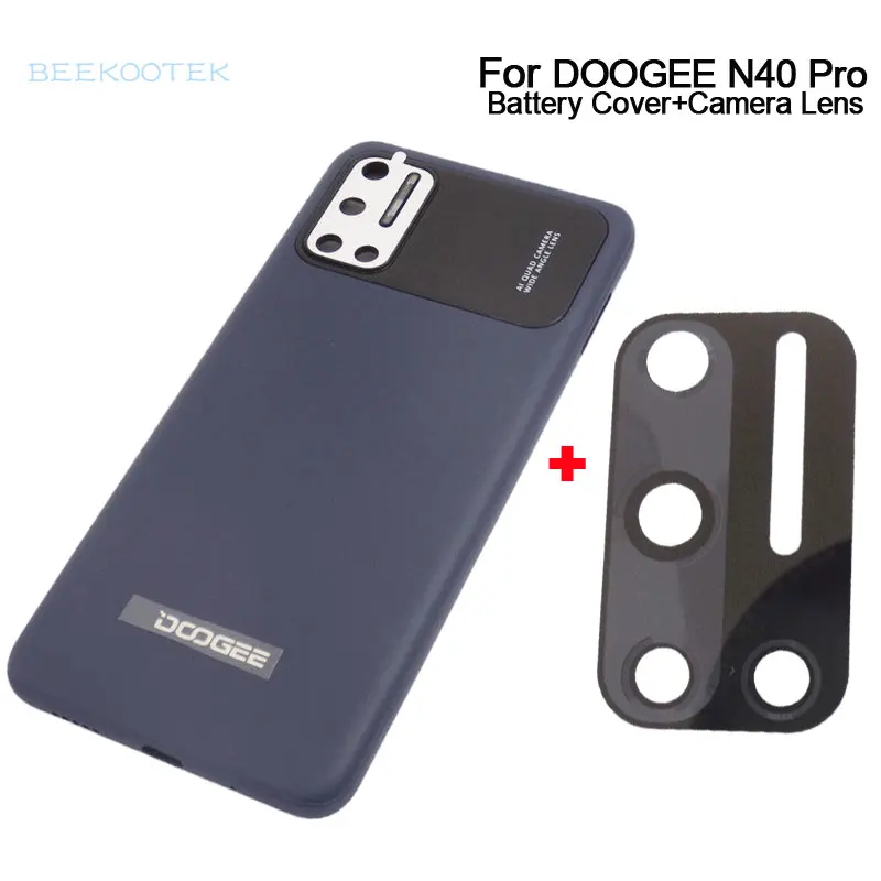 Новый оригинальный чехол для батареи Doogee N40 Pro задняя крышка с декоративными