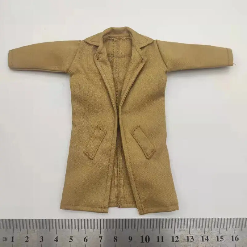 

[with wire] Brown 1/12 coat 1/12 windbreaker male for 6" Ant vtoys strong body