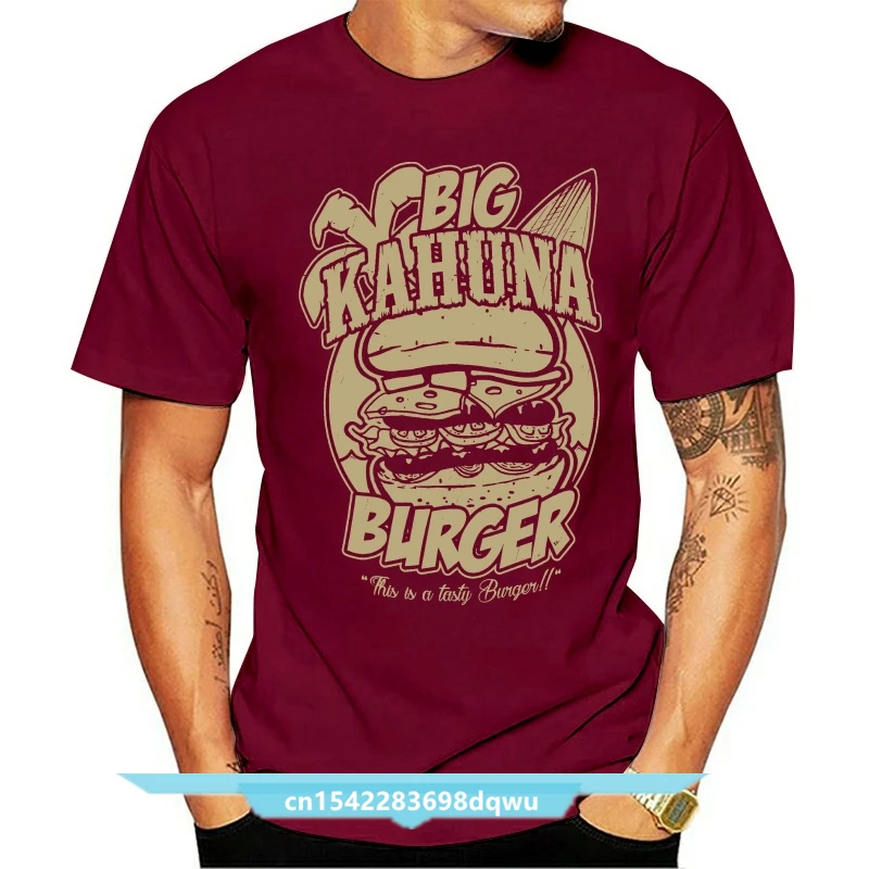 

Big Kahuna Burger M2 Tops Tee T Shirt Jules Winnfield Tarantino Pulp Fiction Movie New Trends Tops T-Shirt