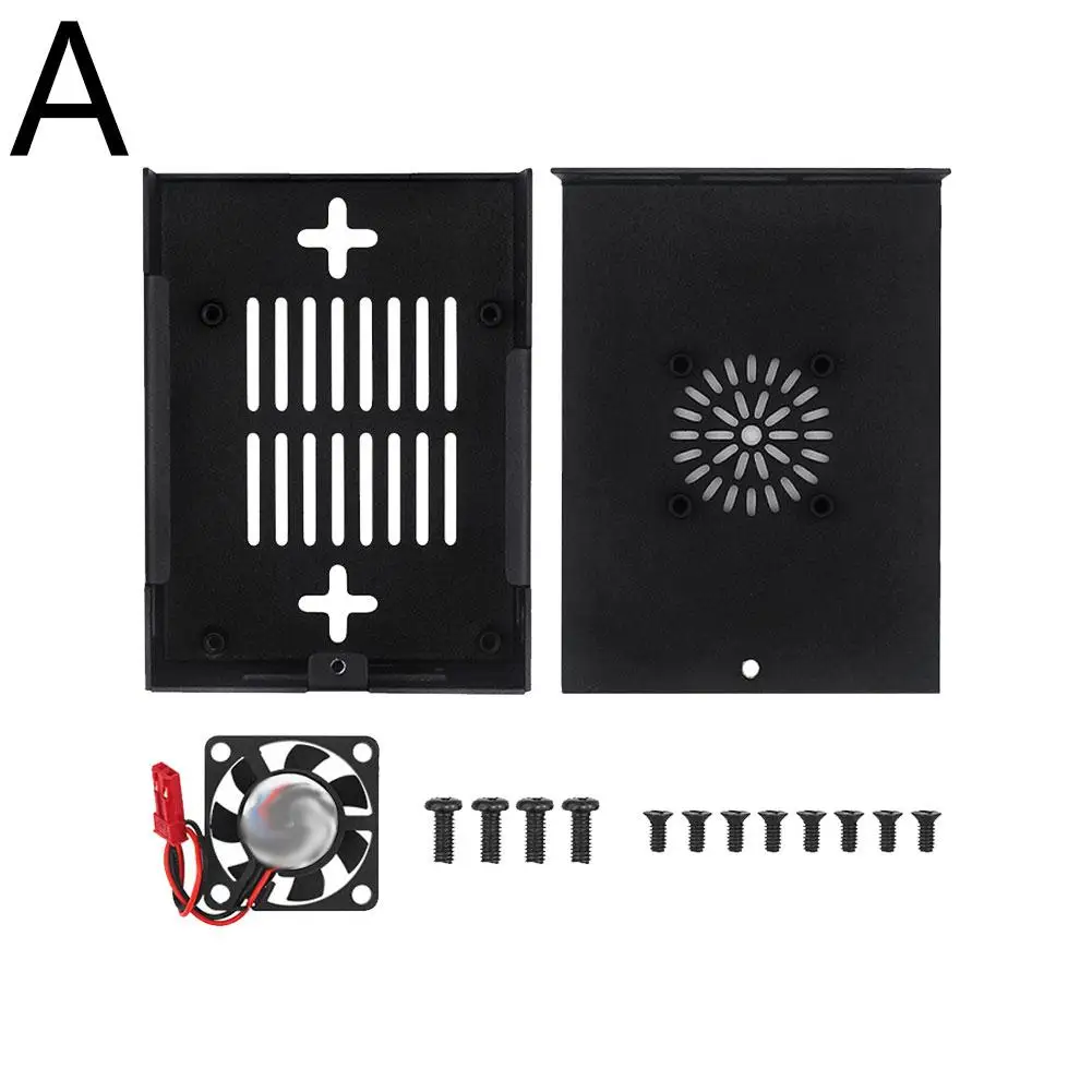 Корпус Orange Pi 5 Pro металлический корпус охлаждающий вентилятор дополнительная