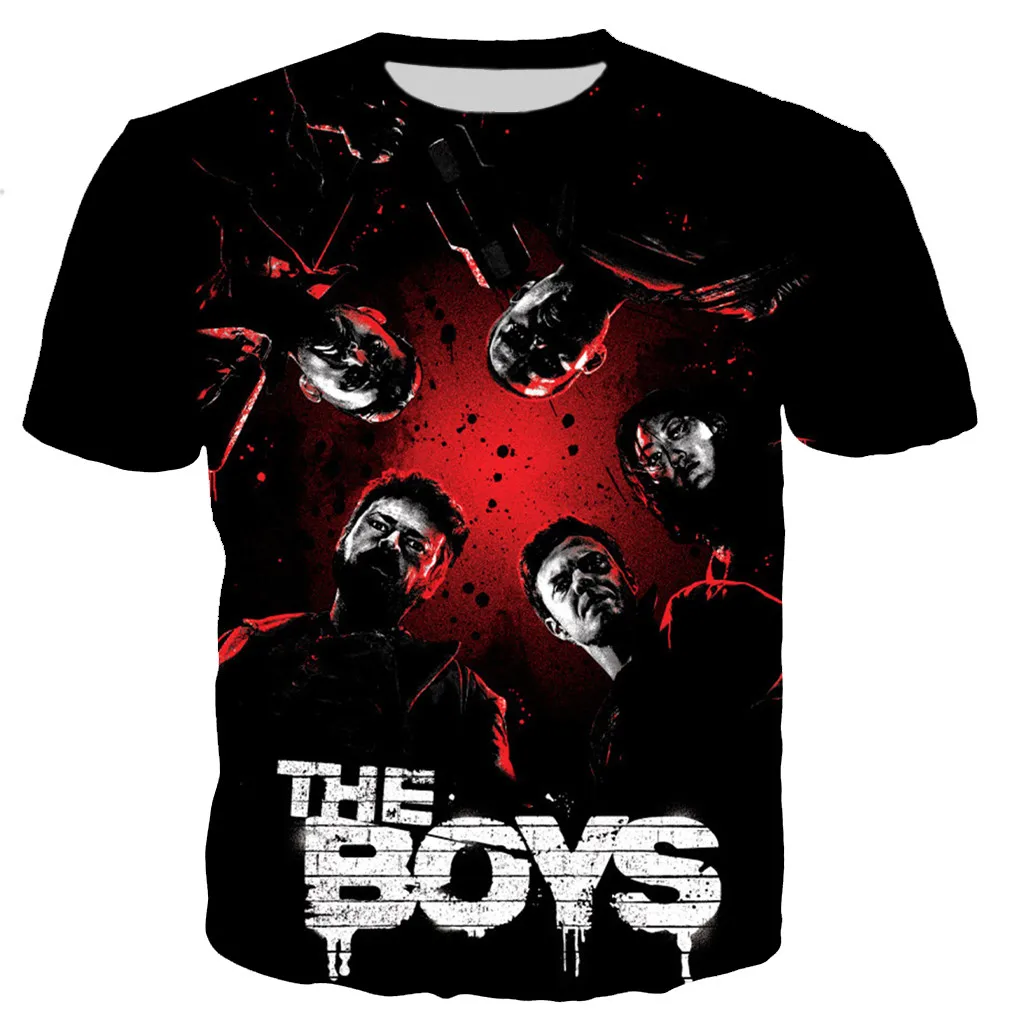 

TV Series The Boys T Shirts Men/women New Fashion Cool 3D Love Live Printed T-shirt Casual Style Streetwear Tops Dropshipping