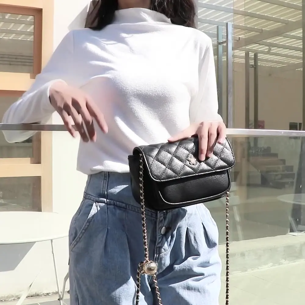 Новое поступление 2022 Женская Стандартная сумка почтальона маленькая красная