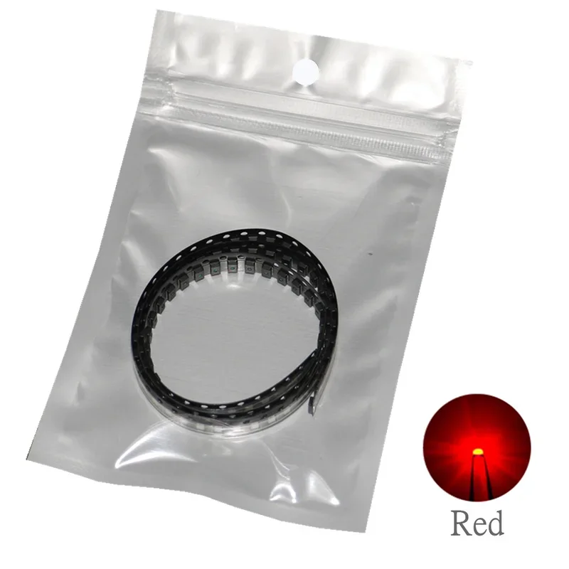 100 шт./лот 1206 (3216)SMD комплект светодиодных излучающих диодов лампа чип световые