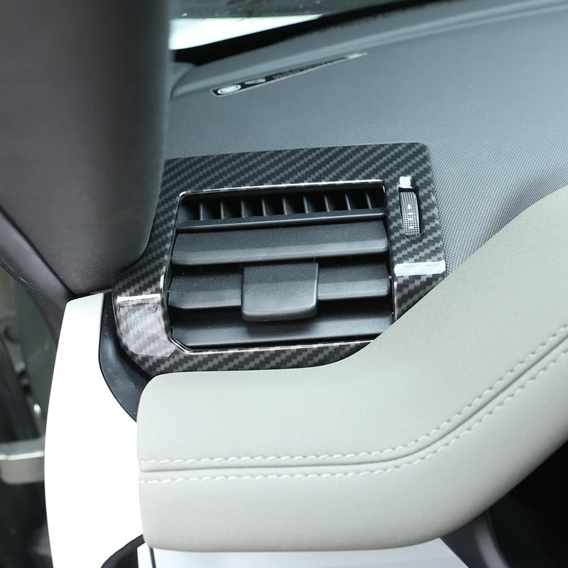 

For Land Rover Defender 110 130 2020-2023 ABS Car Dashboard Air Outlet Frame Decorative Sticker Car Interior Accessories
