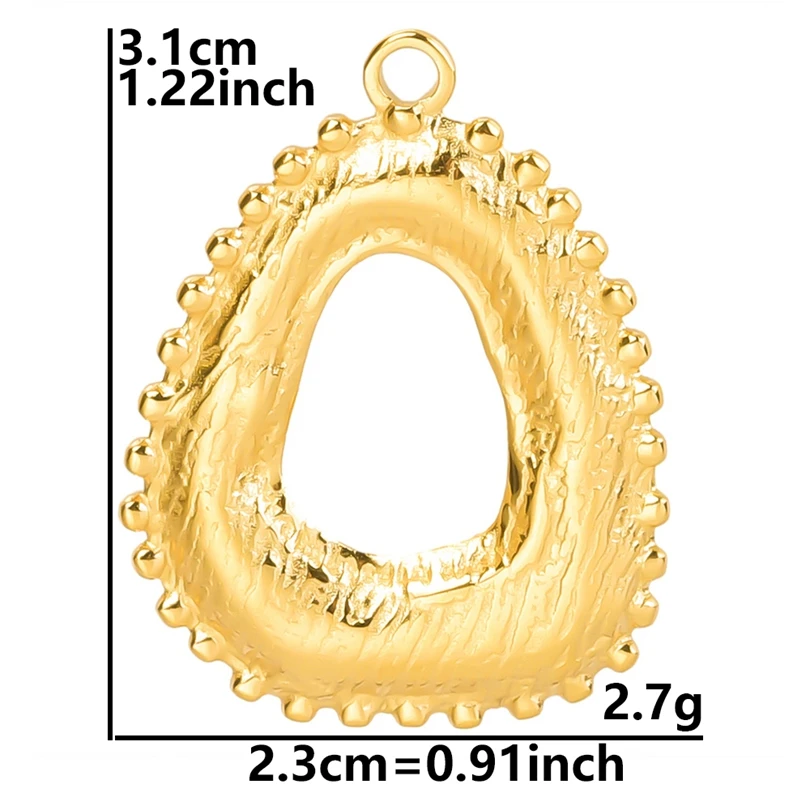 1 шт. Необычные Ожерелья неправильной формы для женщин и мужчин полый кулон