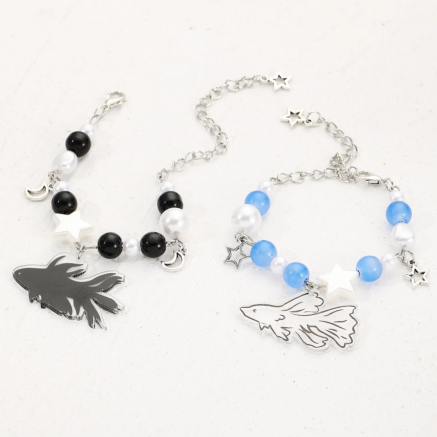 1 шт. женский браслет из акриловых бусин