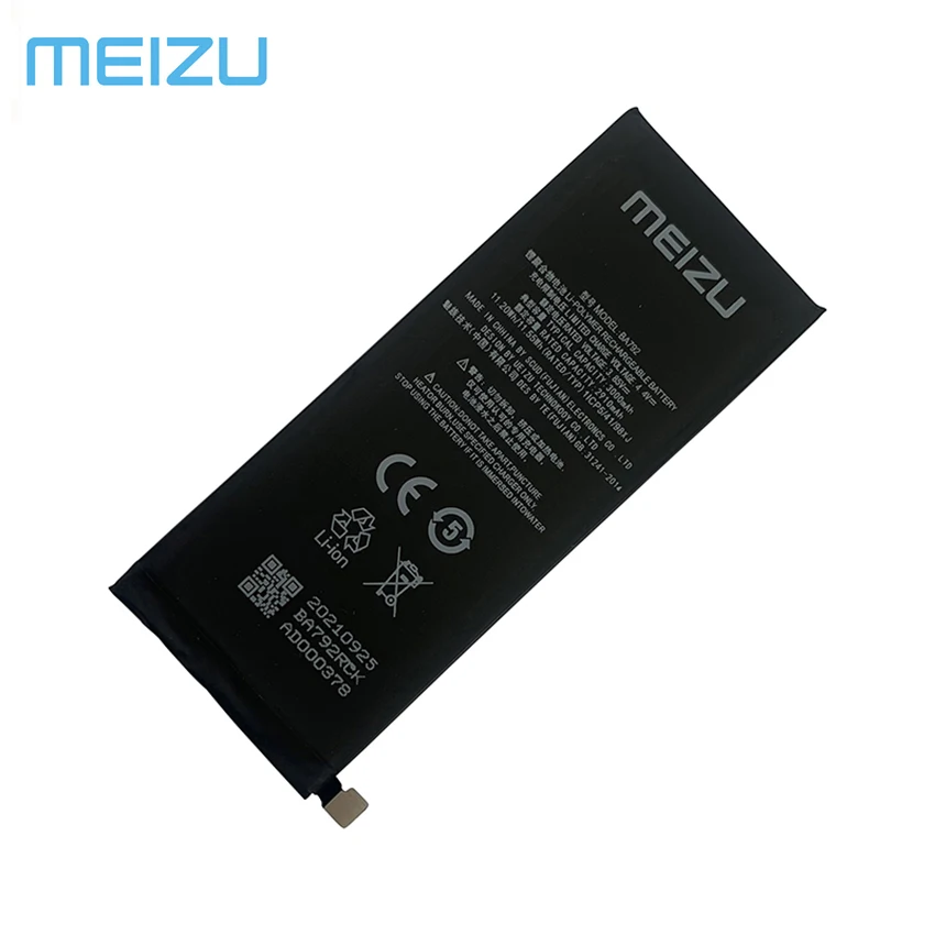 100 new original 3000mah ba792 replacement batteries for meizu pro 7 pro7 m792q m792c m792h ba791 phone battery bateria free global shipping