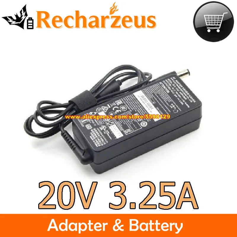 

Genuine ADPC2065 AC Adapter 20v 3.25A 65W Power Supply For AOC AG322FCX AG271FX Minitor 328E8Q U2879VF E2272PWUT/BS 290LM00002